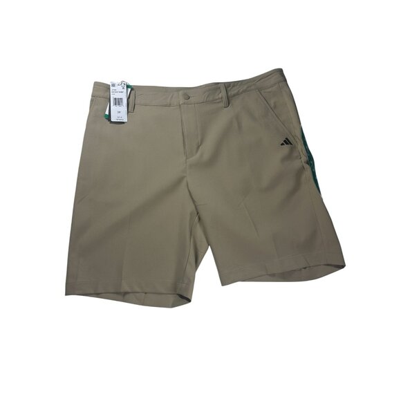 Adidas Golf‎ Hemp Shorts Men's Size 38 Tan Polyester NEW - Picture 3 of 9